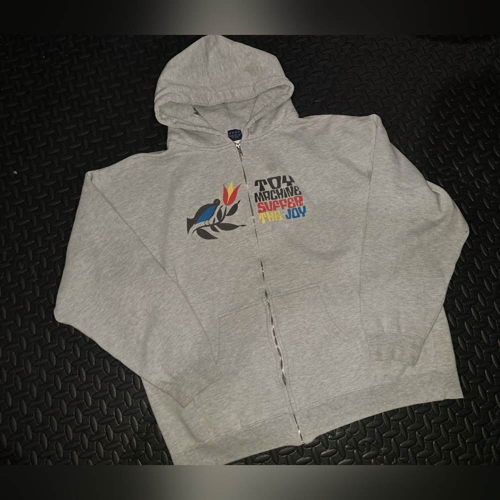 Vintage Y2k Suffer The Joy Toy Machine Film Promo Zip Up Sweater